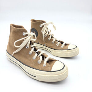 Converse Chuck Taylor 70 Suede Sneakers Size 6 8 Sand Dune Tan Shoes Leather